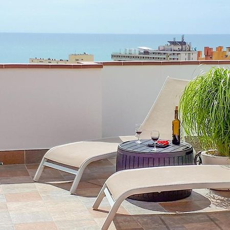 Апартаменты Atico Duplex Con Vistas Al Mar. Dos Plazas De Garaje Торремолинос Экстерьер фото