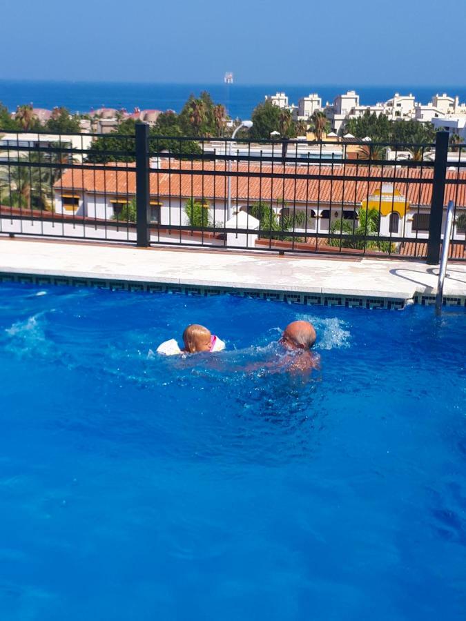 Апартаменты Atico Duplex Con Vistas Al Mar. Dos Plazas De Garaje Торремолинос Экстерьер фото